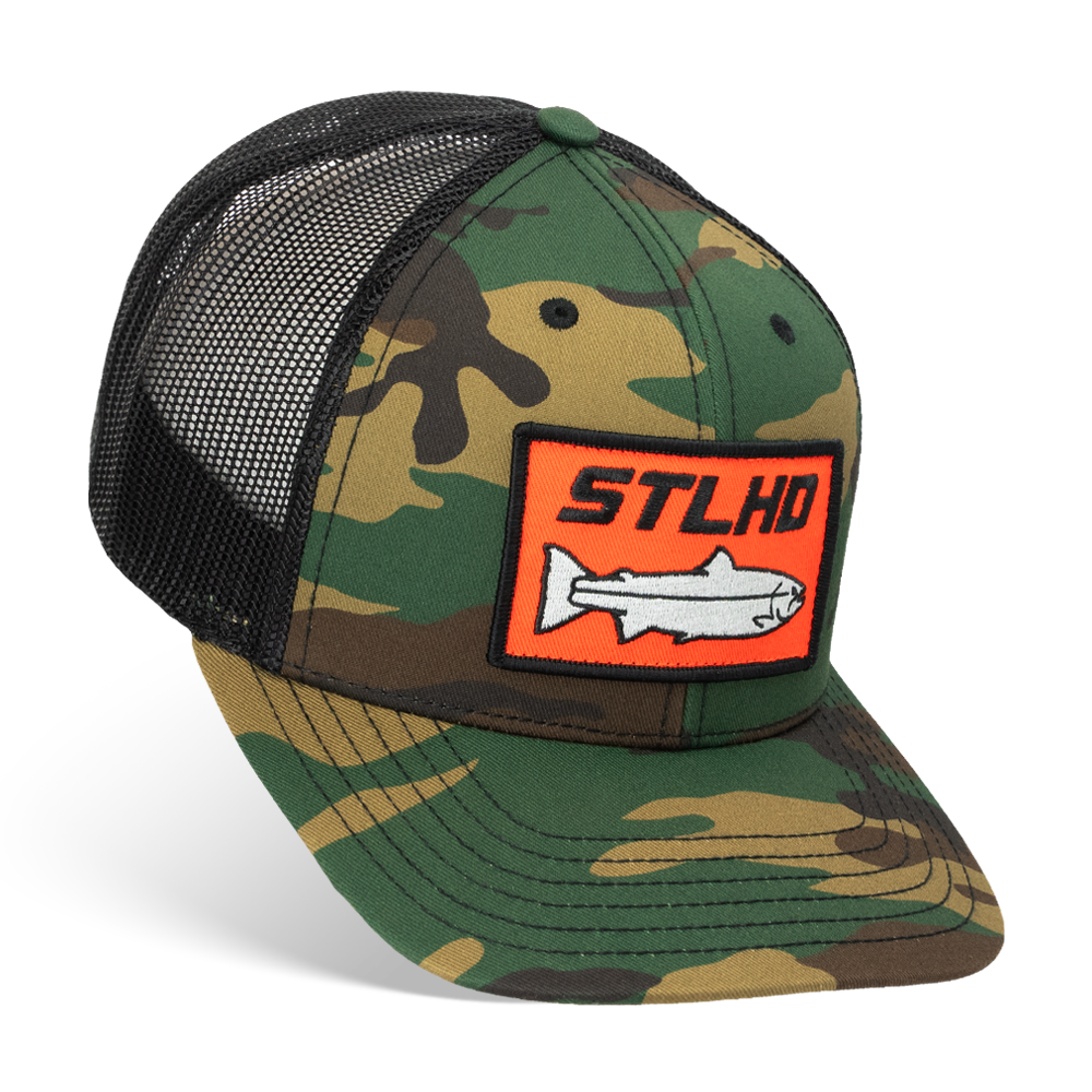 STLHD Camo Snapback Trucker Hat - STLHD GEAR