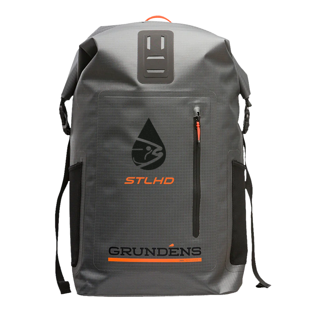 STLHD X Grundens Wayward Roll Top Backpack 38 Liter
