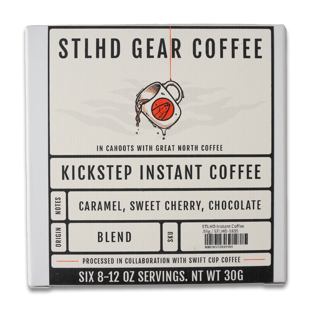 STLHD Instant Coffee Packets, back view