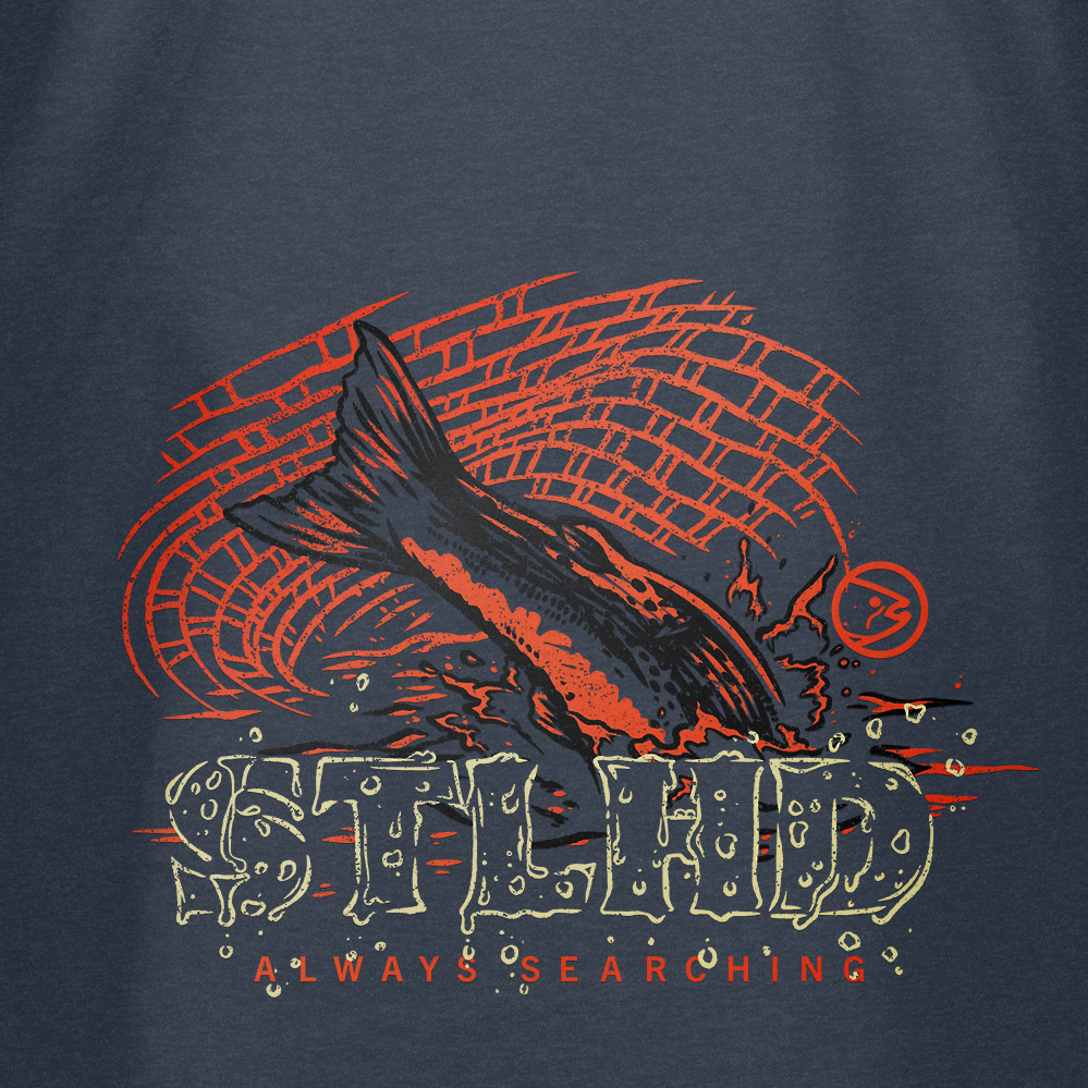 STLHD Landing T-shirt, back view