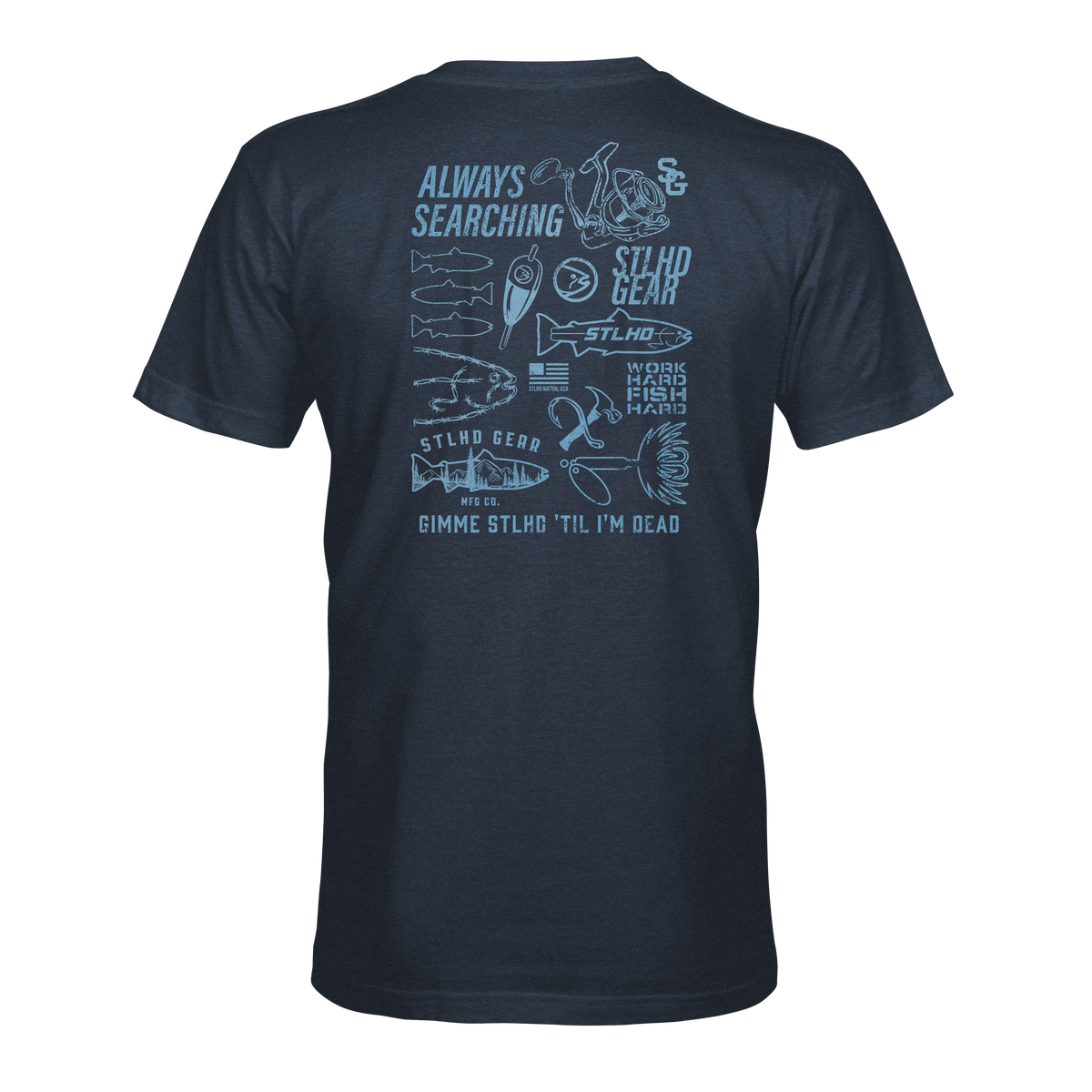 STLHD Mashup T-shirt, detail view