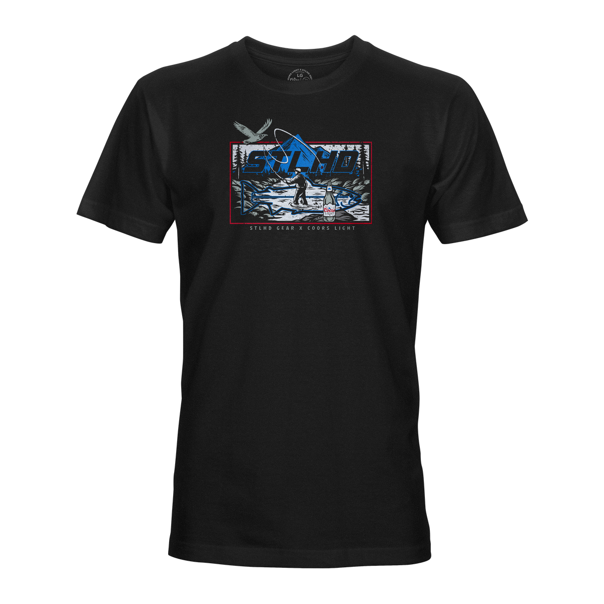 STLHD Men’s X Coors Light FrostyTee, front view