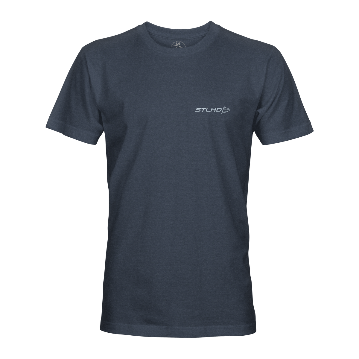 STLHD Trout Tee, detail view