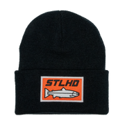 STLHD Knit Beanie Patch Hat - 2 Patch Options - H&H Outfitters