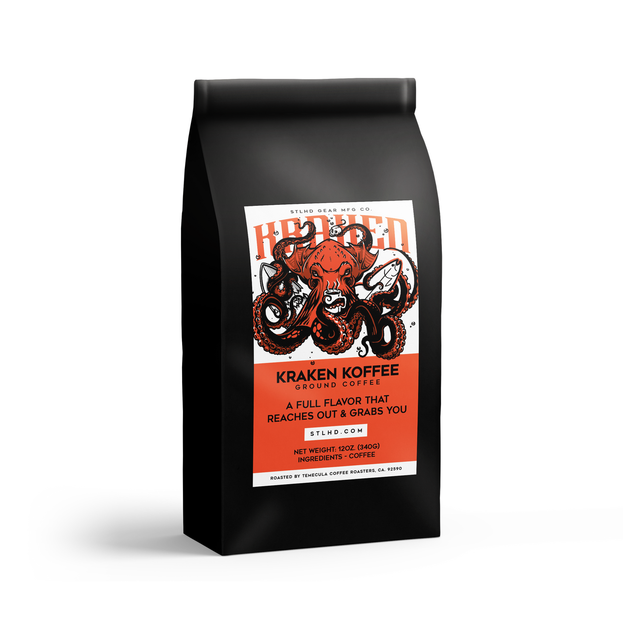 STLHD Kraken Koffee Ground Coffee - Medium Roast - H&H Outfitters