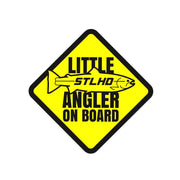 STLHD Little Angler Sticker - 4" x 4" - H&H Outfitters