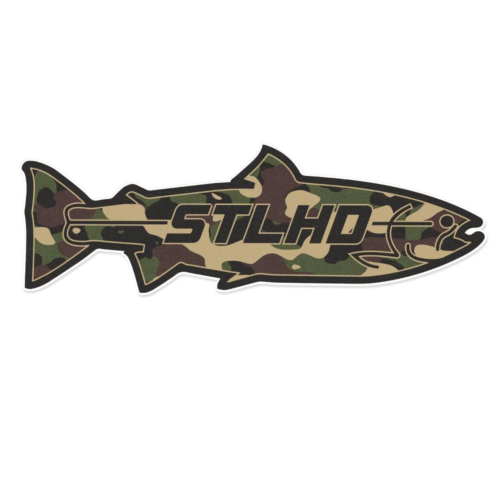 STLHD Large Camo Boat Decal - 24" - hhoutfitter