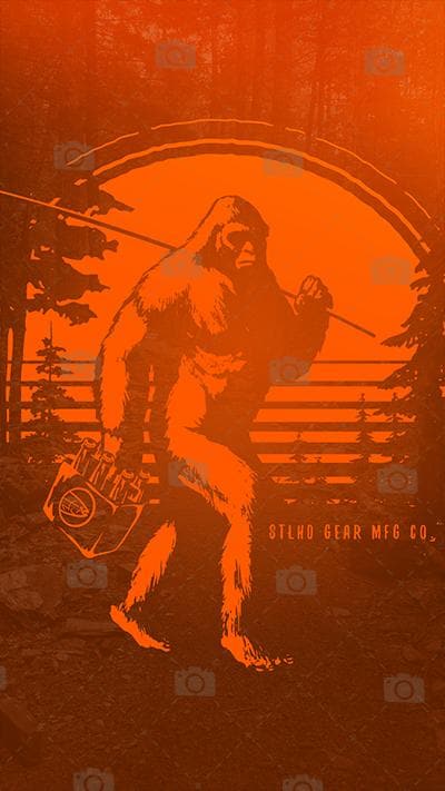 STLHD Bigfoot Smartphone Wallpapers - 10, lifestyle view