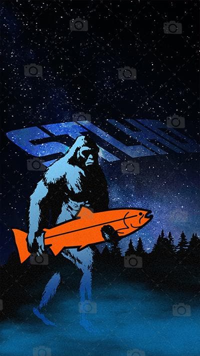 STLHD Bigfoot Smartphone Wallpapers - 10, side view