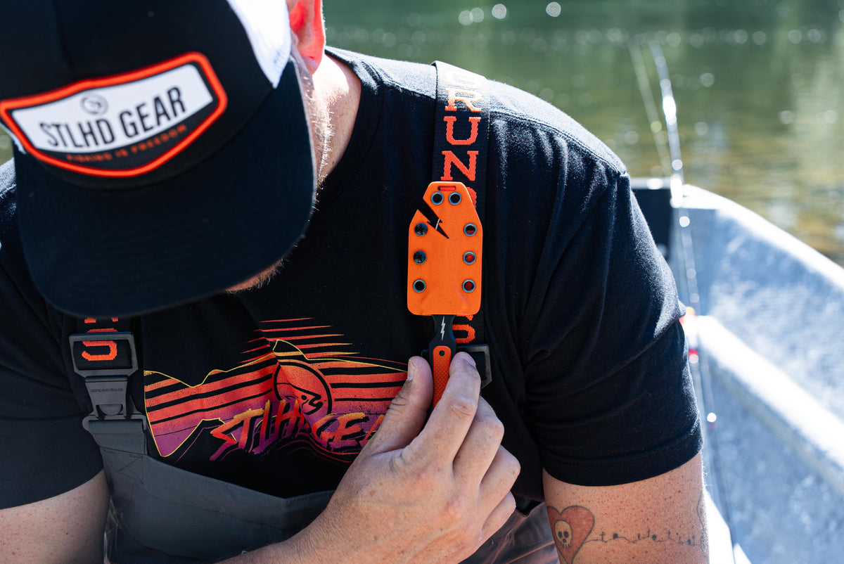 Introducing the STLHD Gear x Burnside Knives Hyper Strike Plus Fishing Knife - The Epitome of Fishing Tool Innovation!