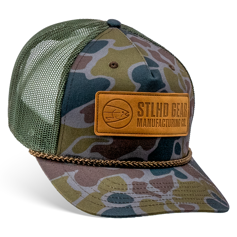 STLHD Camo Snapback Trucker Hat