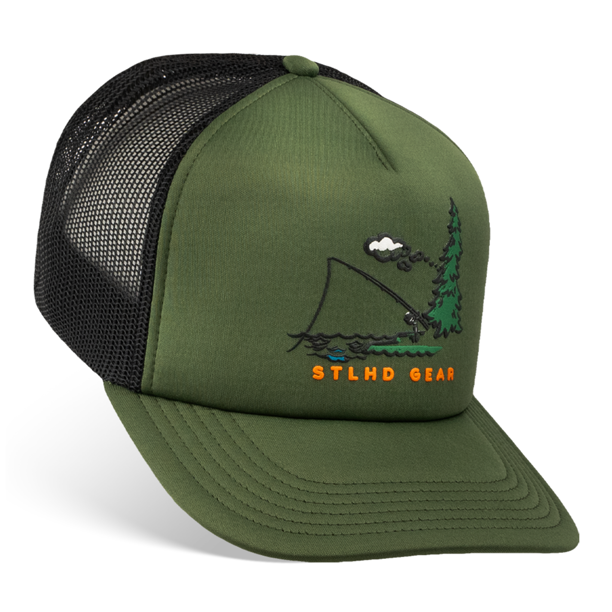 STLHD High Tide Foam Front Trucker Hat - STLHD GEAR 