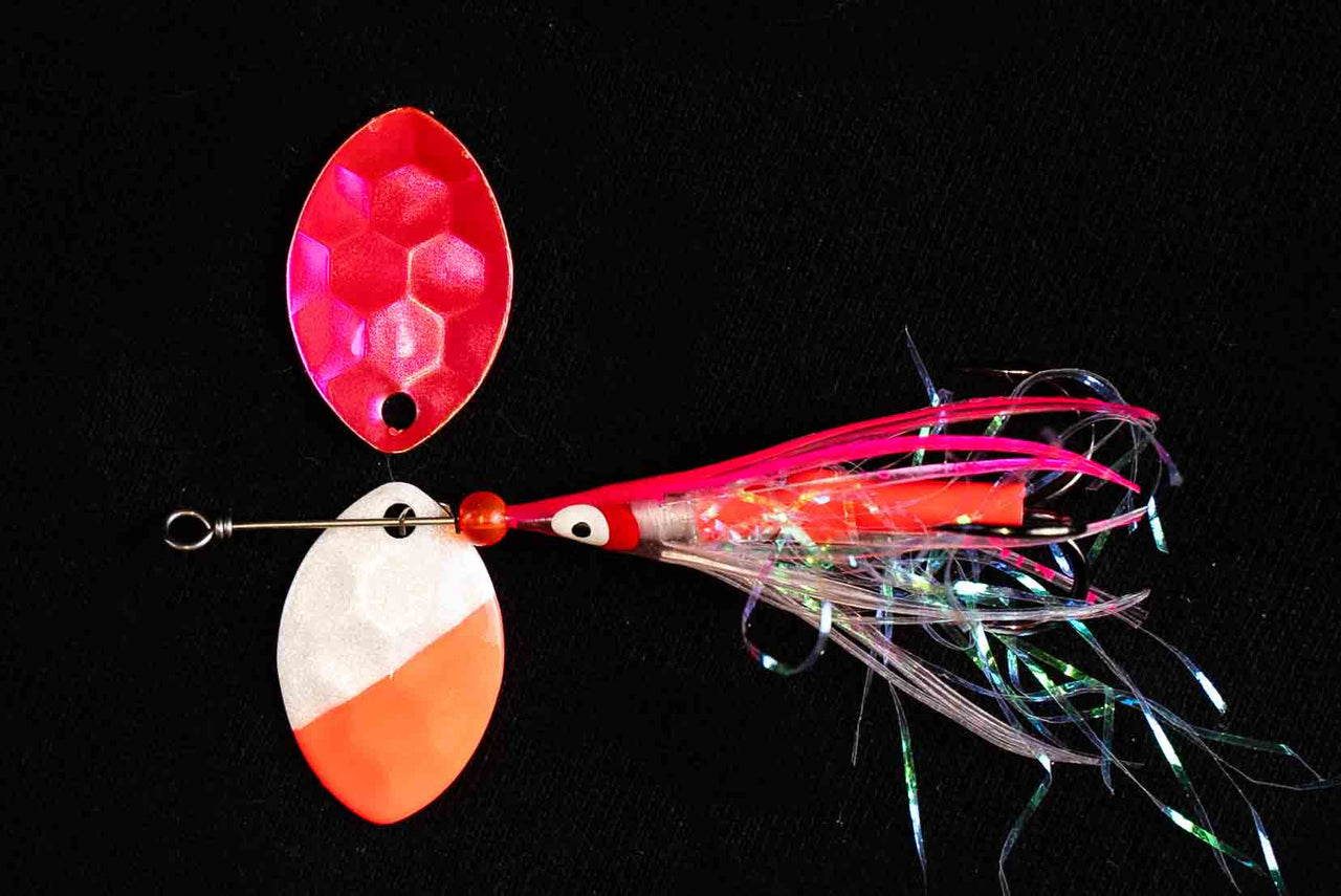 #3.5 CA "RIP Coho" Salmon Spinner (Single spinner) - STLHD GEAR 