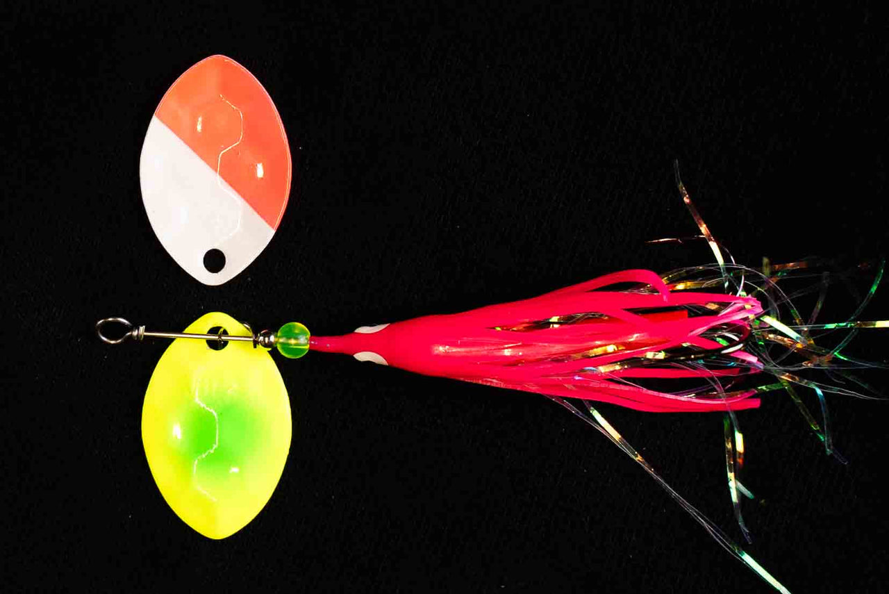 #3.5 CA "The Best Coho" Salmon Spinner (Single spinner) - STLHD GEAR 