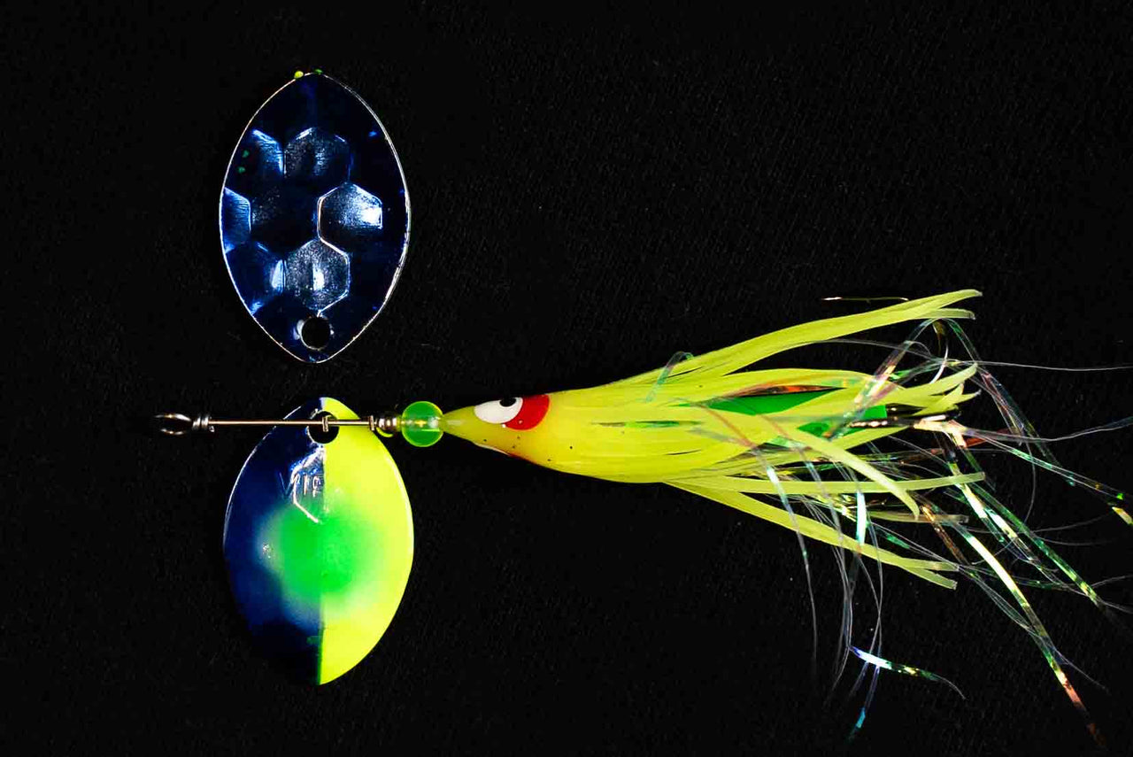 #3.5 CA "Sea Crack" Salmon Spinner (Single spinner) - STLHD GEAR 