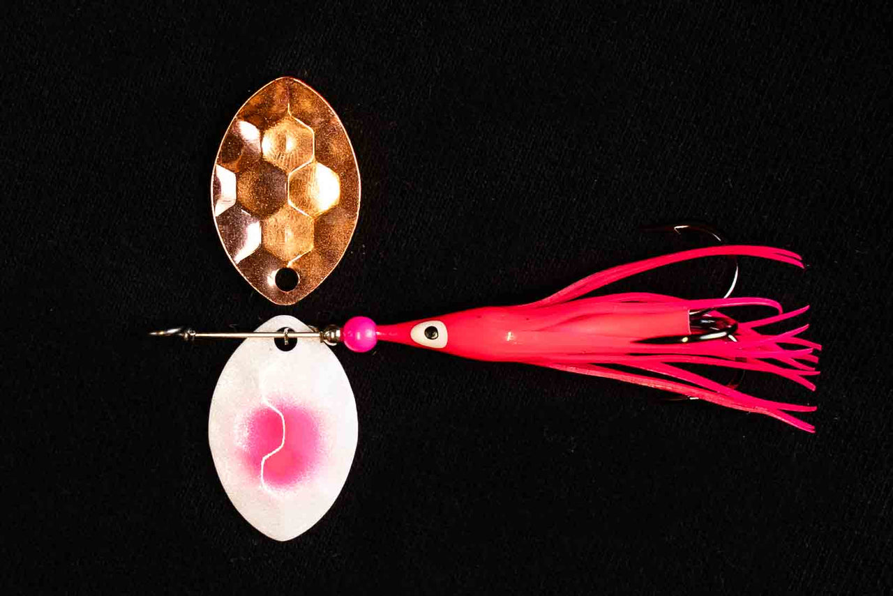 #3.5 Cascade "Cop Candy" Salmon Spinner (Single spinner) - STLHD GEAR 