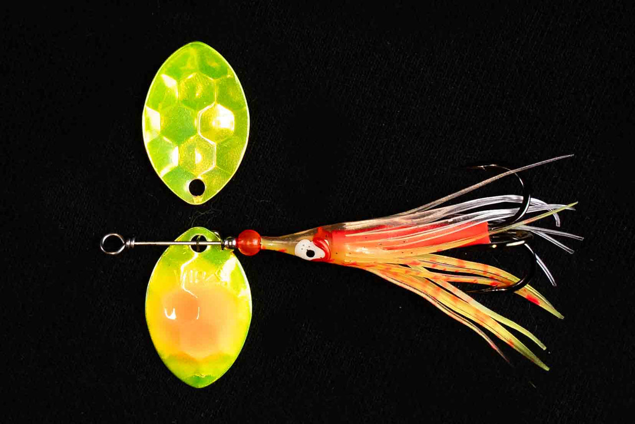#3.5 Cascade "Fried Egg" Salmon Spinner (Single Spinner) - STLHD GEAR 