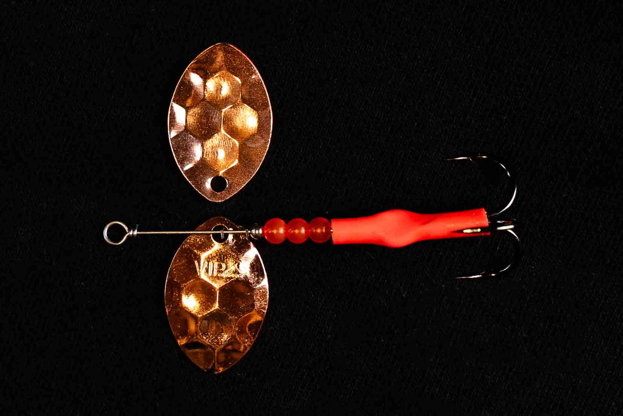 #3.5 Cascade "Gold" Salmon Spinner (single spinner) - STLHD GEAR 