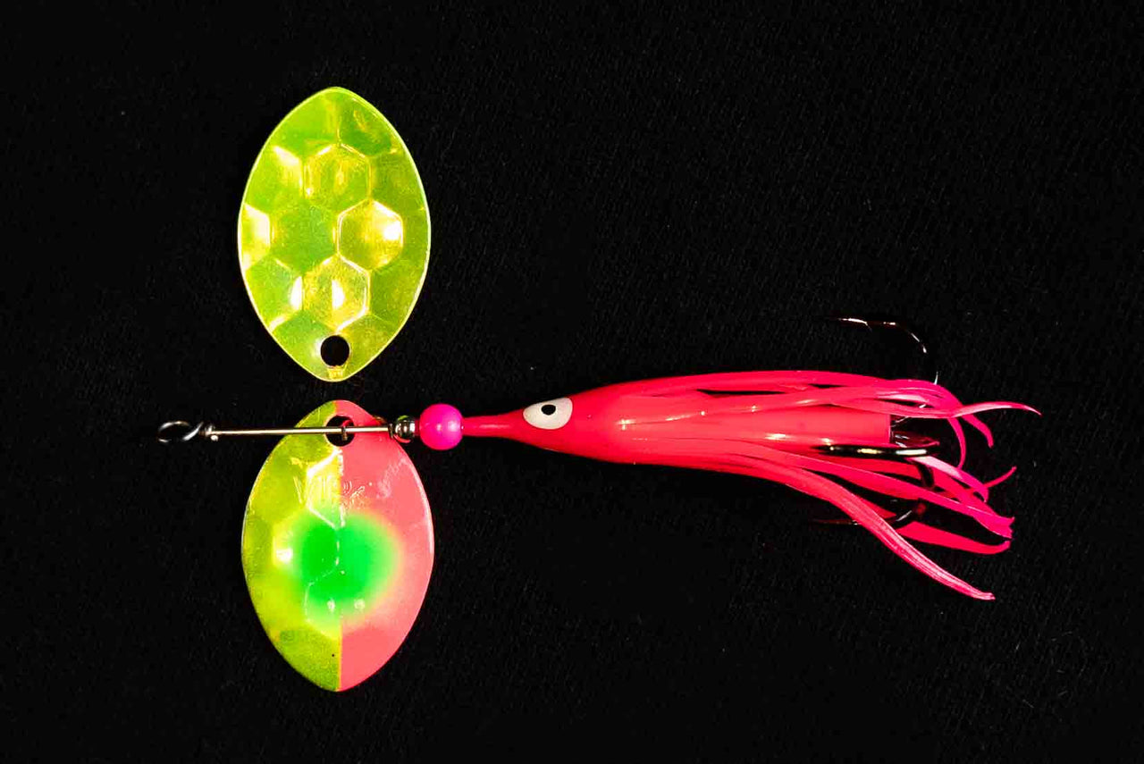 #3.5 Cascade "The GOAT" Salmon Spinner (Single Spinner) - STLHD GEAR 