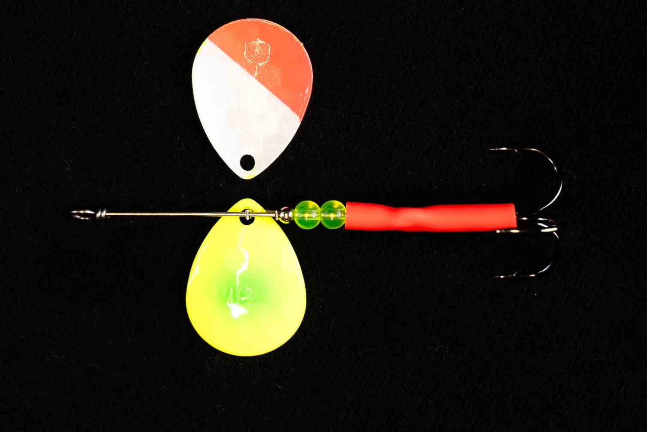 #3.5 Colorado "Armageddon" Salmon Spinner (Single Spinner) - STLHD GEAR 