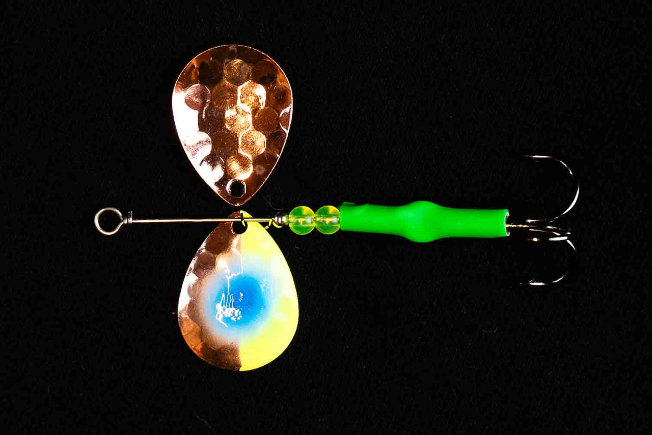 #3.5 Colorado "Copper Light House" Salmon Spinner (Single Spinner) - STLHD GEAR 