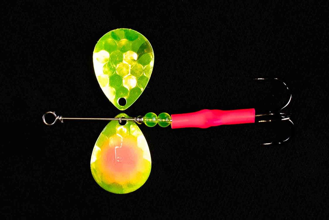 #3.5 Colorado "Citrus Mistress" Salmon Spinner (Single Spinner) - STLHD GEAR 