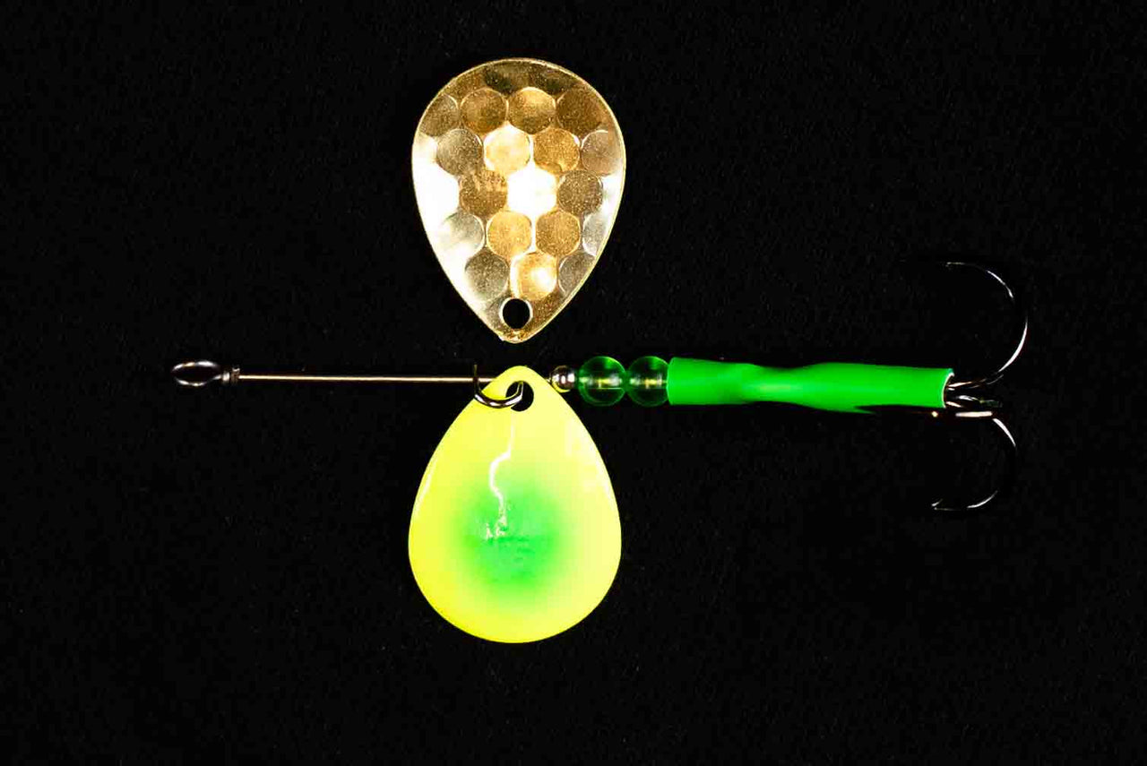#3.5 Colorado "Light Bulb"  Salmon Spinner (Single spinner) - STLHD GEAR 