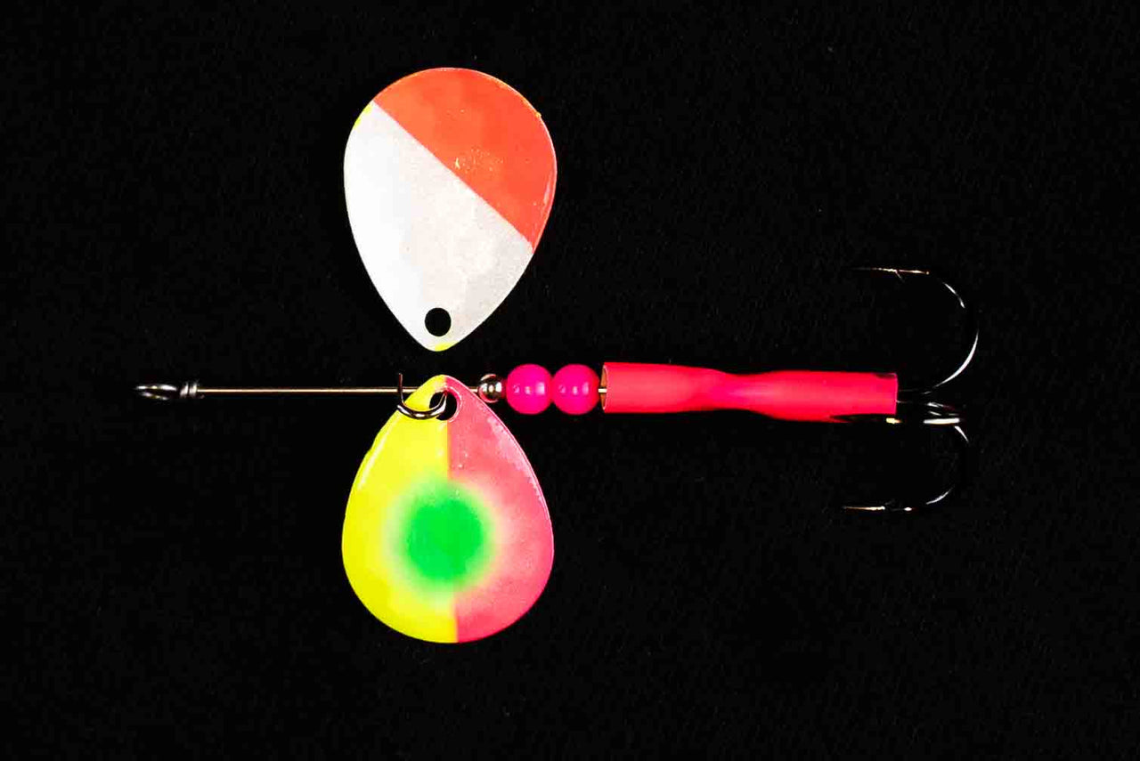 #3.5 Colorado "Crazy Monkey" Salmon Spinner (Single Spinner) - STLHD GEAR 