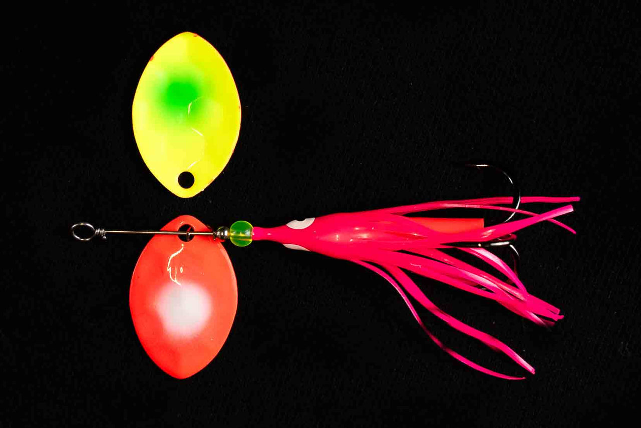 3.5 Cascade "Tilly Billy" Salmon Spinner (Single Spinner) - STLHD GEAR 