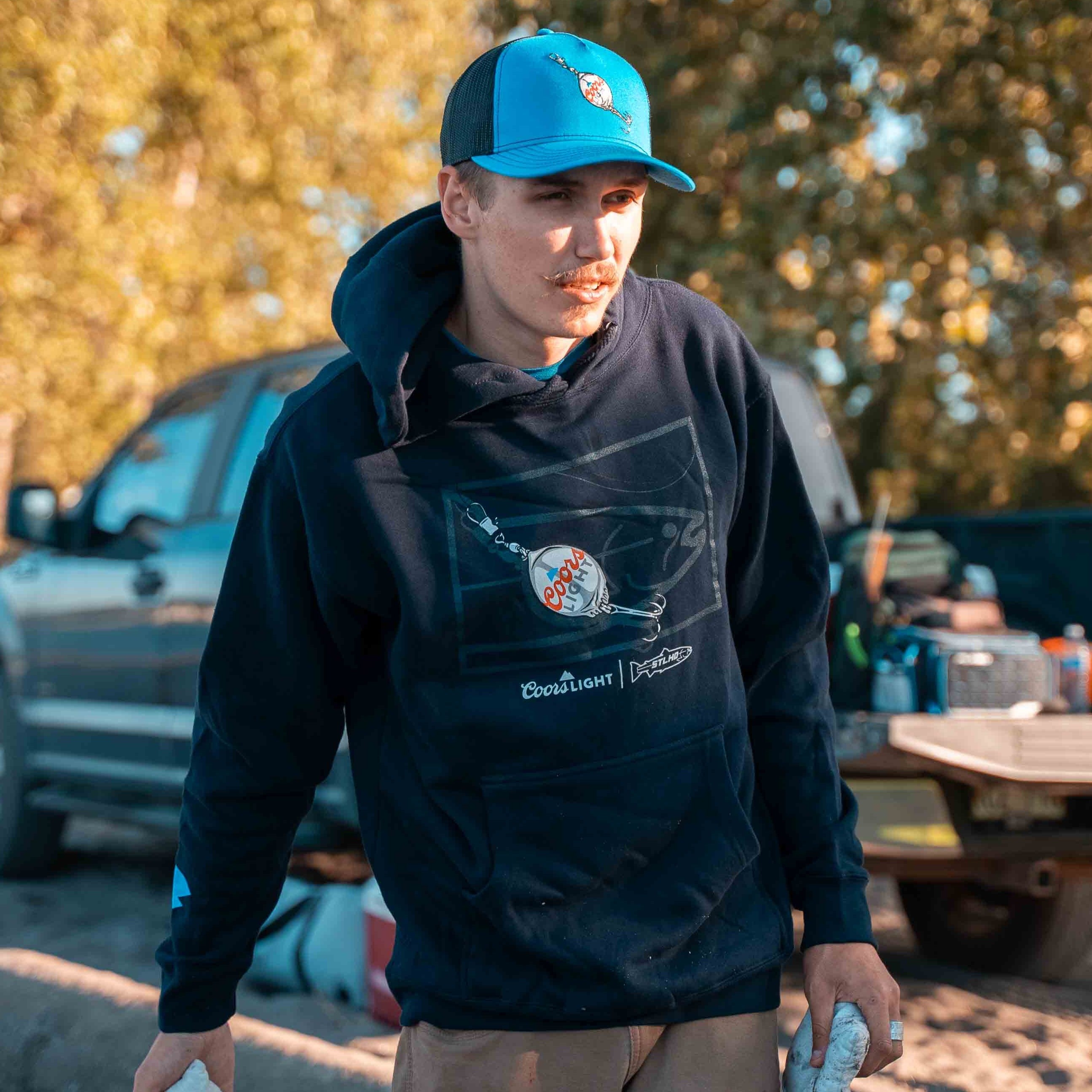 STLHD Men's X Coors Light Lure Hoodie | STLHD GEAR