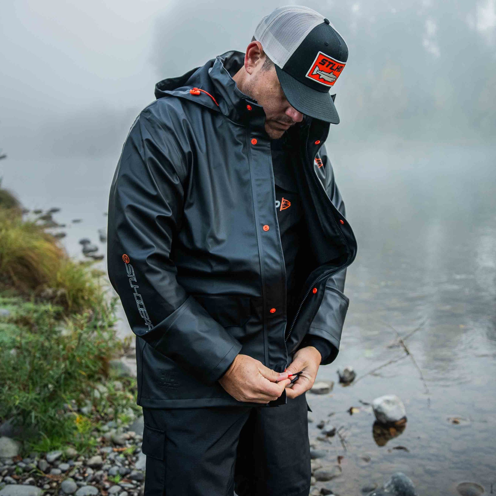 STLHD X Helly Hansen Gale Rain Jacket - Main Image