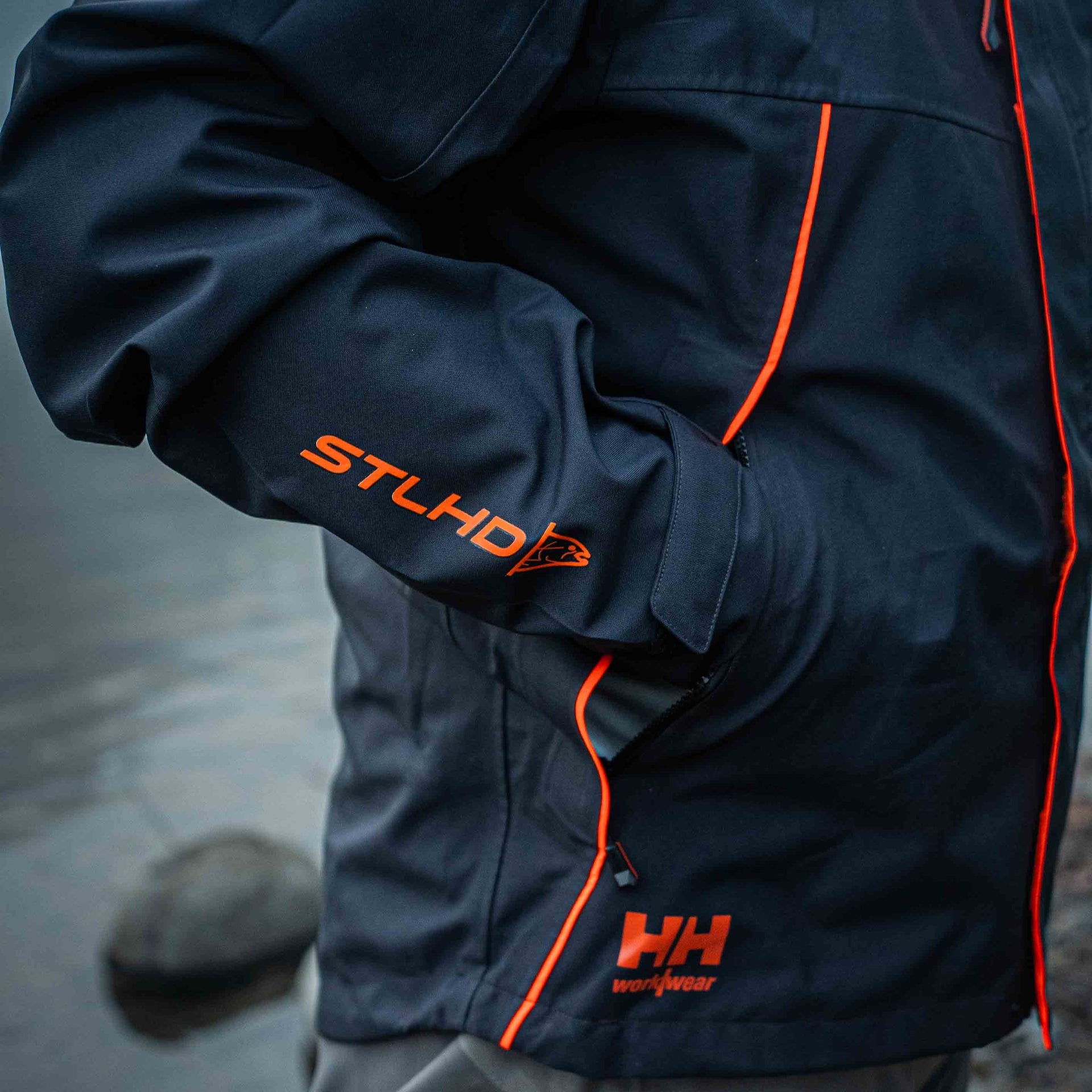 STLHD X Helly Hansen Chelsea Shell Rain Jacket