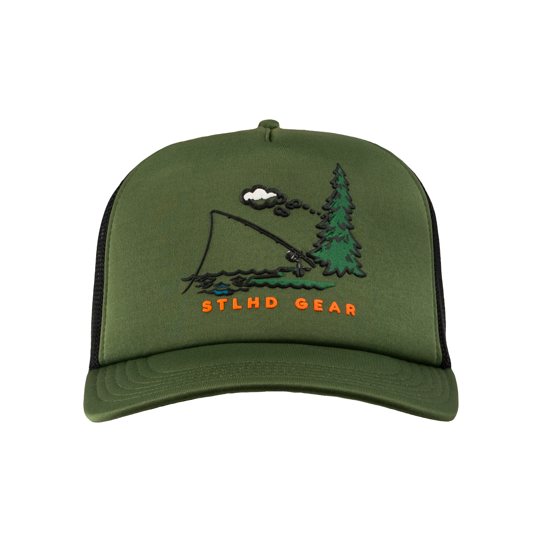 STLHD High Tide Foam Front Trucker Hat - STLHD GEAR 