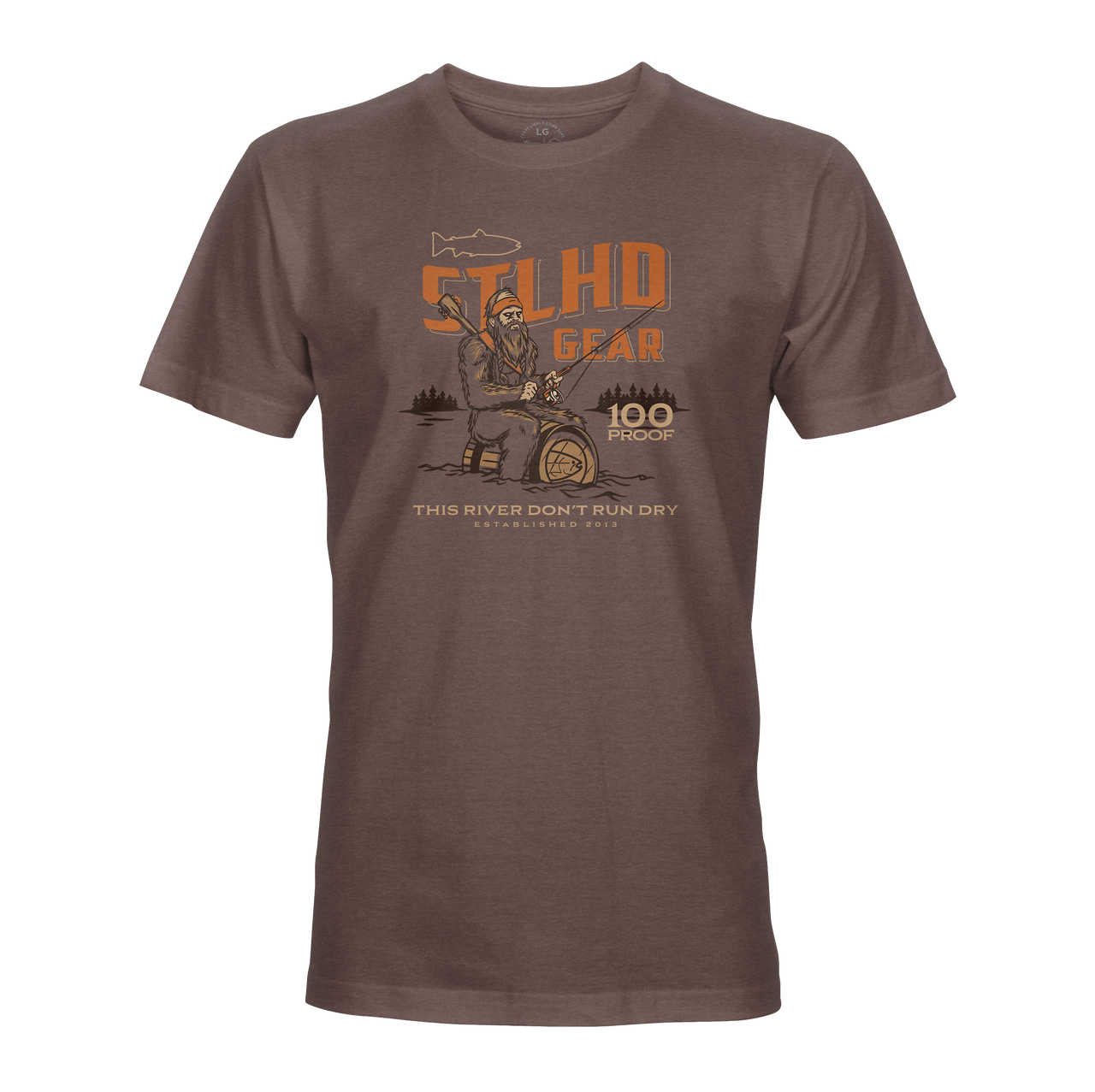 STLHD Men’s Whiskey River T-Shirt - STLHD GEAR 