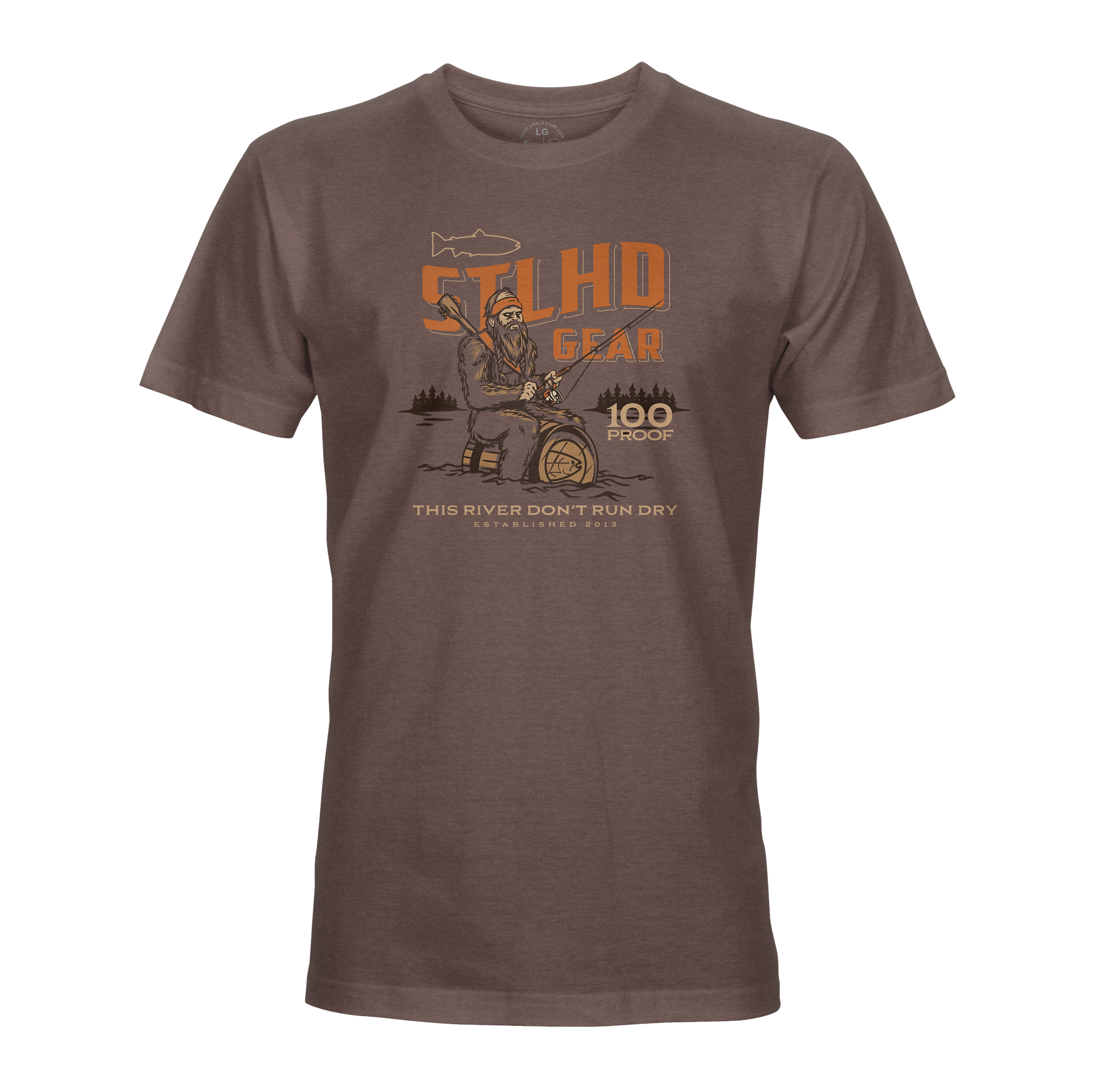 STLHD Men’s Whiskey River T-Shirt - STLHD GEAR 