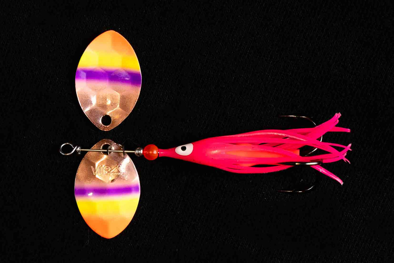 #3.5 Cascade "Drano Destroyer" Salmon Spinner (Single Spinner)