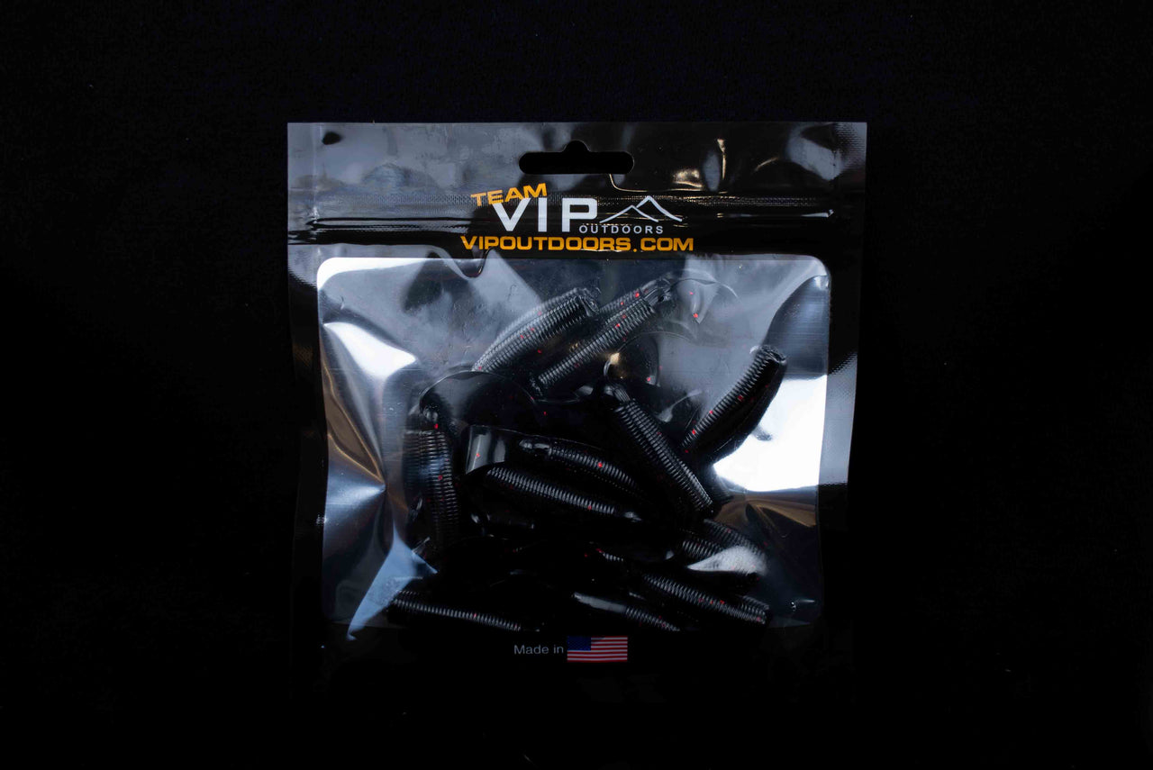 4" "Black" Curly Tail - STLHD GEAR 