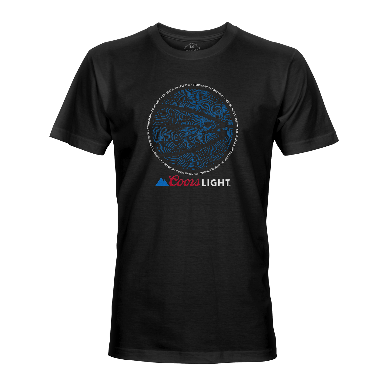 STLHD Men’s X Coors Light Coordinates Tee - STLHD GEAR 