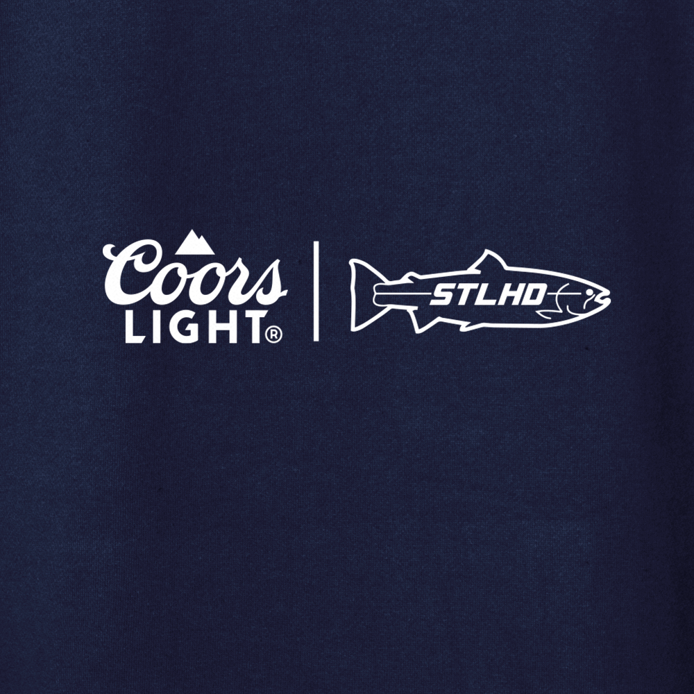 STLHD Men’s X Coors Light Streamside Premium Hoodie - STLHD GEAR 