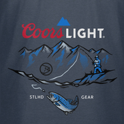 STLHD Men’s X Coors Light Streamside Tee - STLHD GEAR 