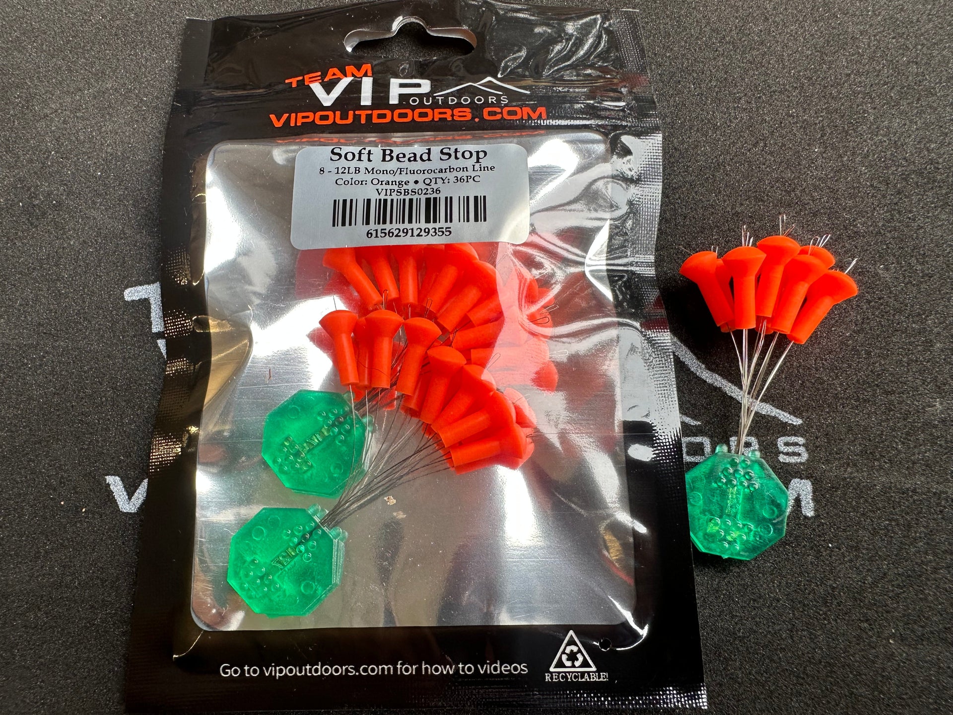 VIP Outdoors Soft Custer/Float Stop (Orange) -36 pack - STLHD GEAR 