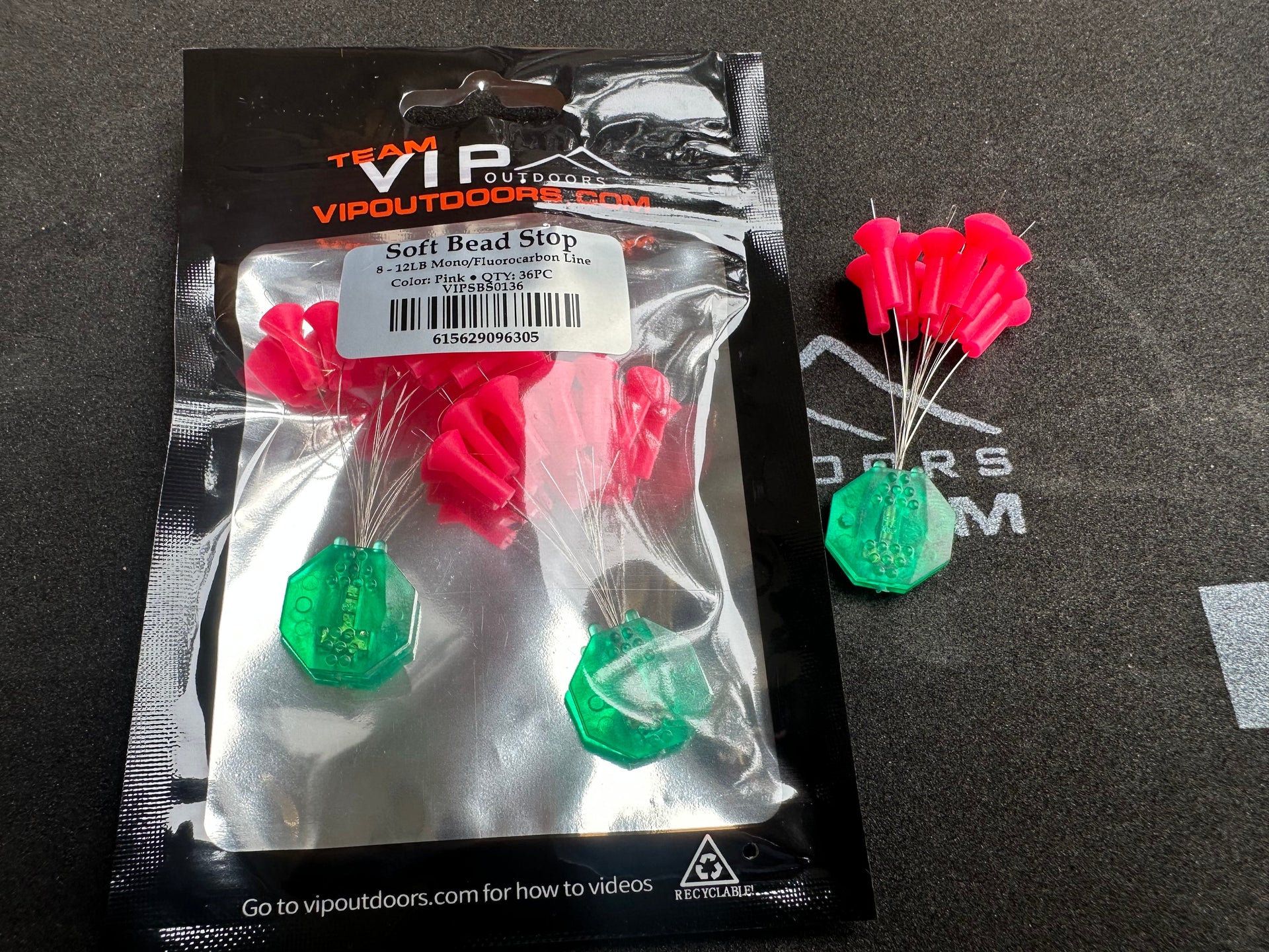 VIP Outdoors Soft Custer/Float Stop (Pink) -36 pack - STLHD GEAR 
