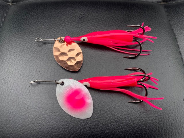 #3.5 Cascade "Cop Candy" Salmon Spinner (Single spinner)