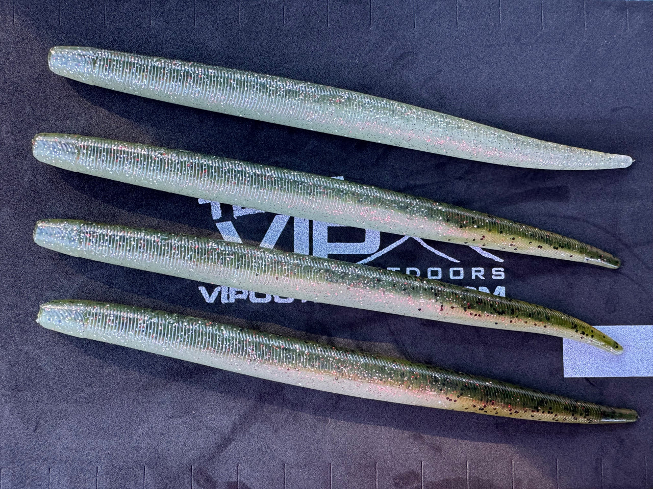 9"  Chicken on a Chain Eel - Single Bait - STLHD GEAR 