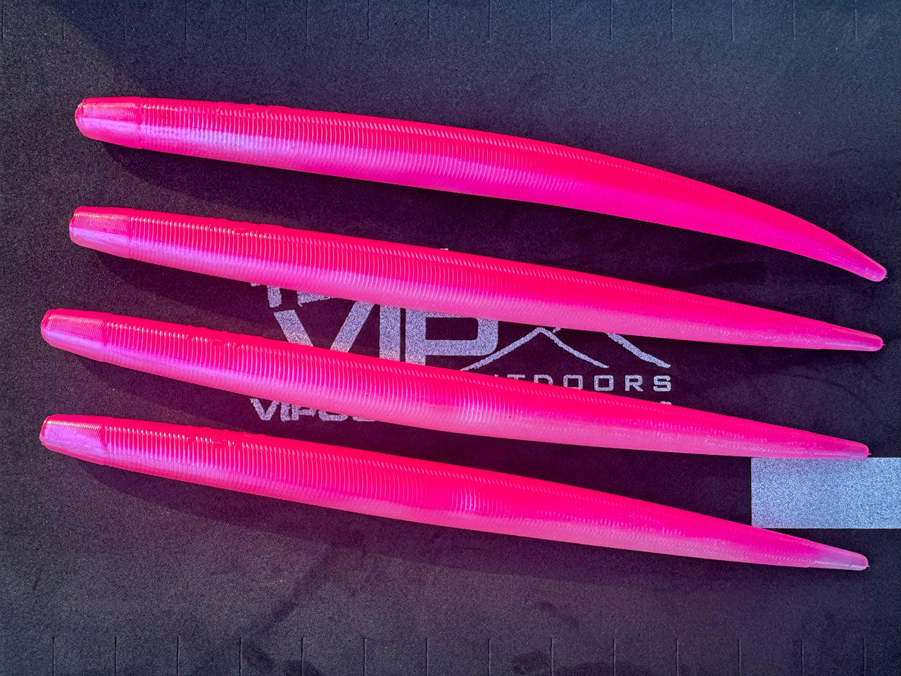 9", Pink/Pearl Eel - Single Bait - STLHD GEAR 