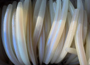 9" Glow/Pearl  Eel - Single Bait - STLHD GEAR 