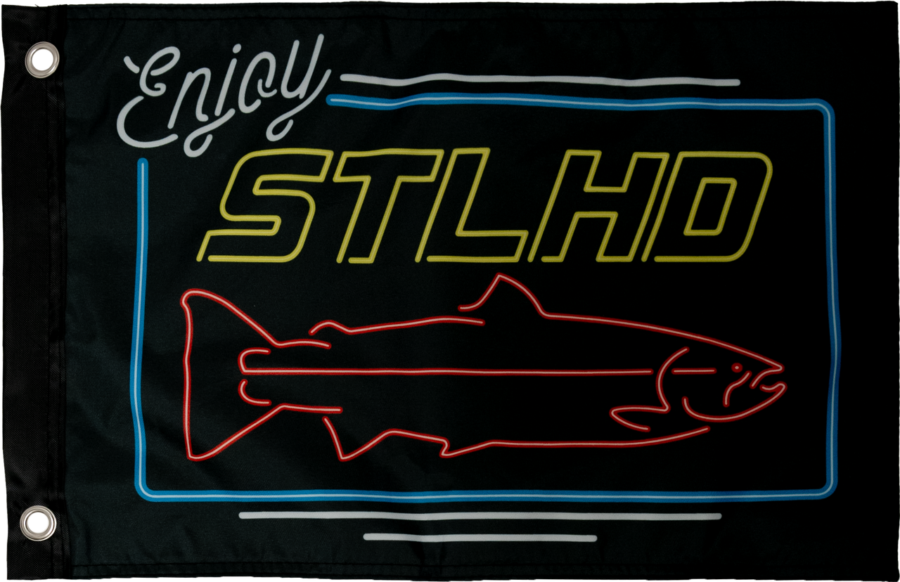 STLHD Cheers Boat Flag