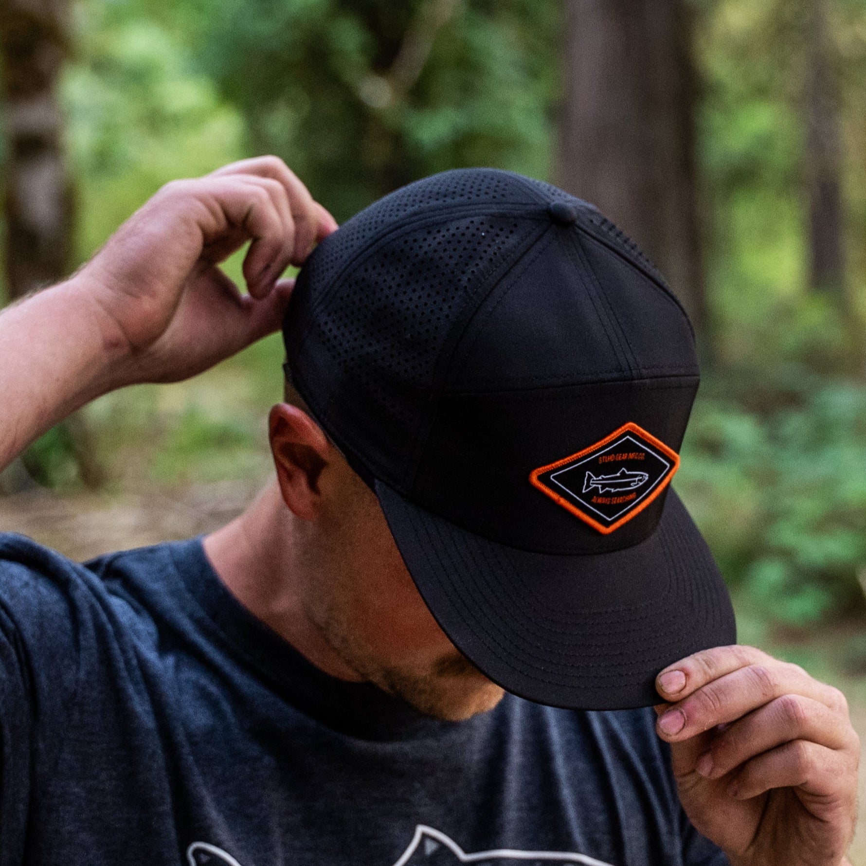 STLHD Diamond Lake 7 panel Performance Hat - STLHD GEAR 