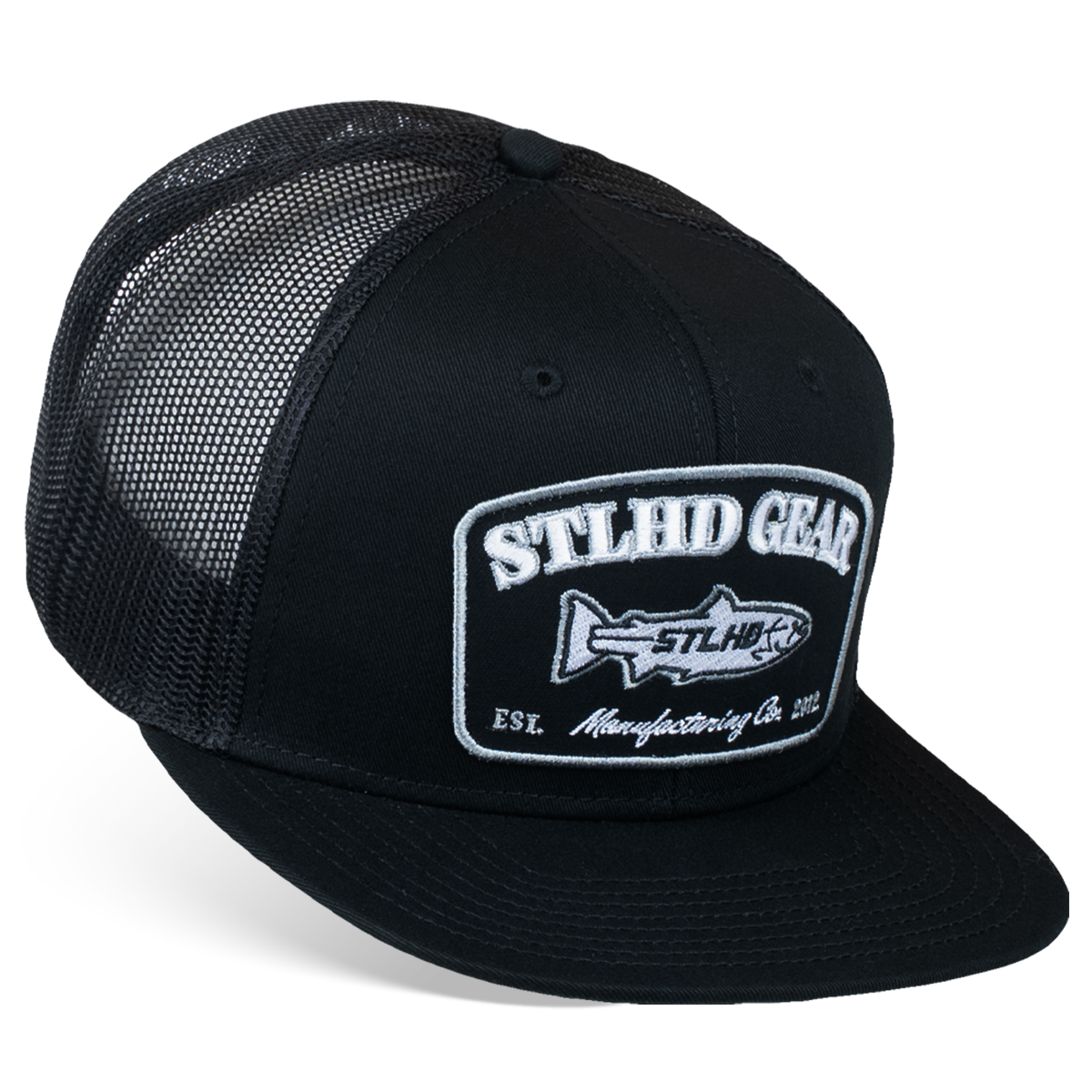 STLHD Limited Edition Smith River Flat Bill Trucker - STLHD GEAR 
