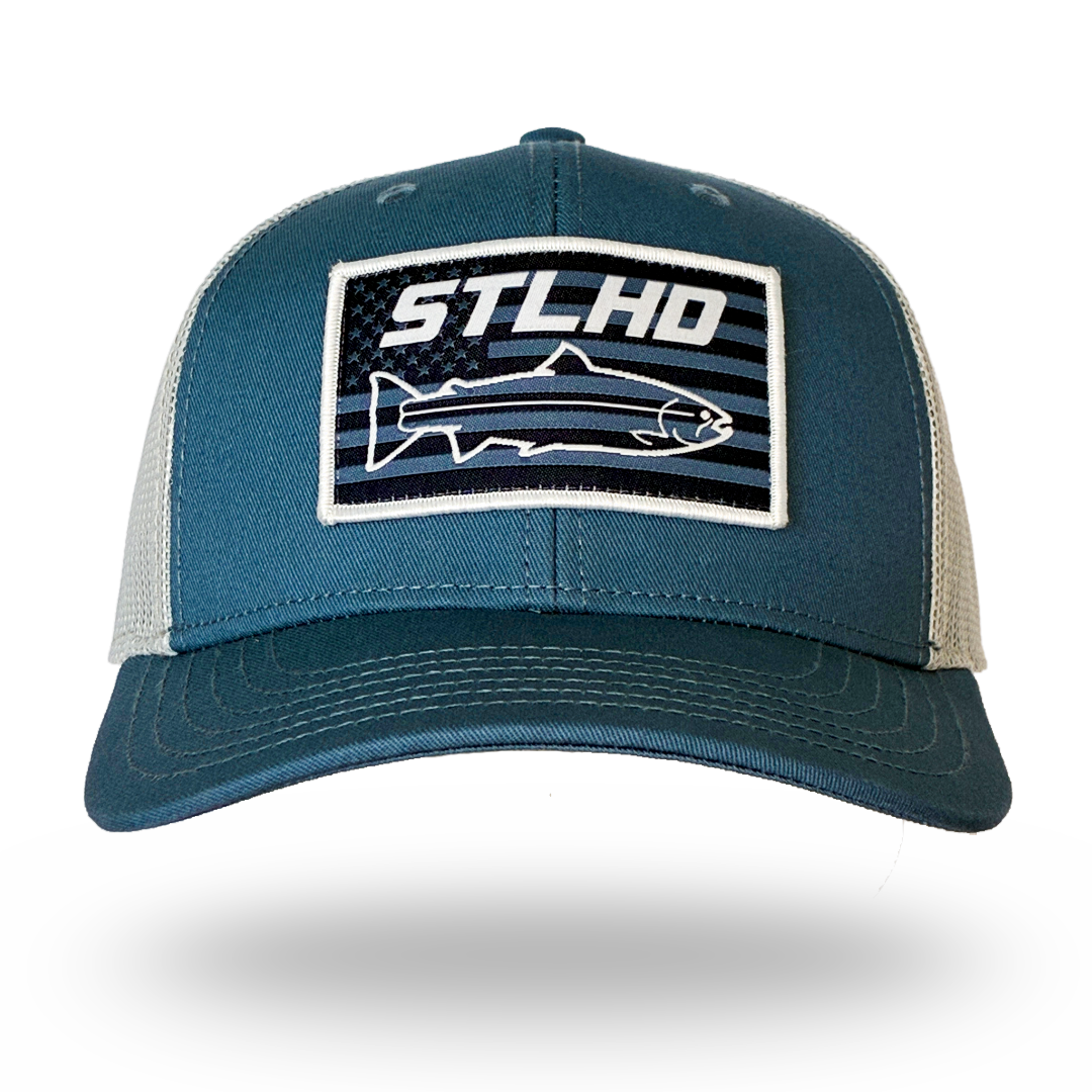 STLHD Stars & Stripes Trucker - STLHD GEAR 